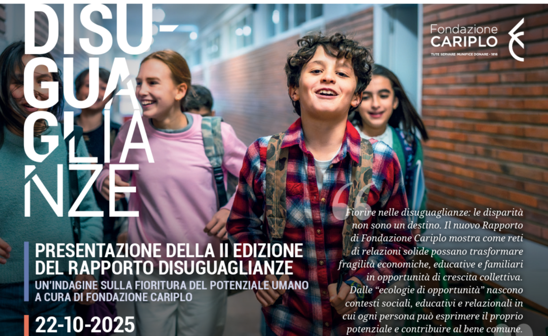 Povertà e opportunità: il nuovo rapporto Cariplo sulla mobilità sociale