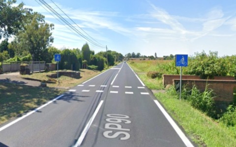 Sbatte contro un muro di recinzione, conducente 47enne in ospedale
