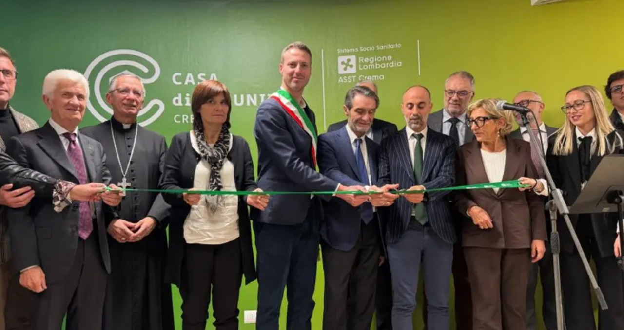 Due nuove strutture sanitarie nel Cremasco: Fontana inaugura la Casa di comunità di Crema e la Casa della salute di Casale
