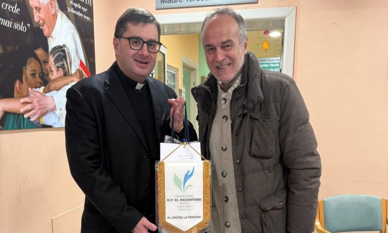 Il campione del mondo Antonio Cabrini ospite alla RSA Redentore di Castelverde