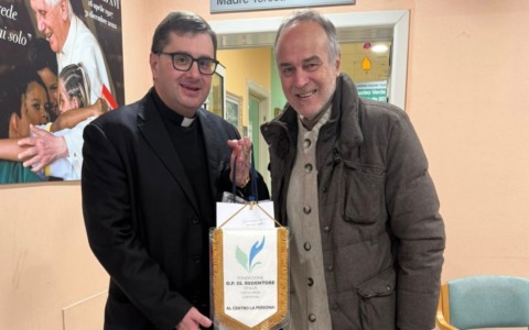 Il campione del mondo Antonio Cabrini ospite alla RSA Redentore di Castelverde