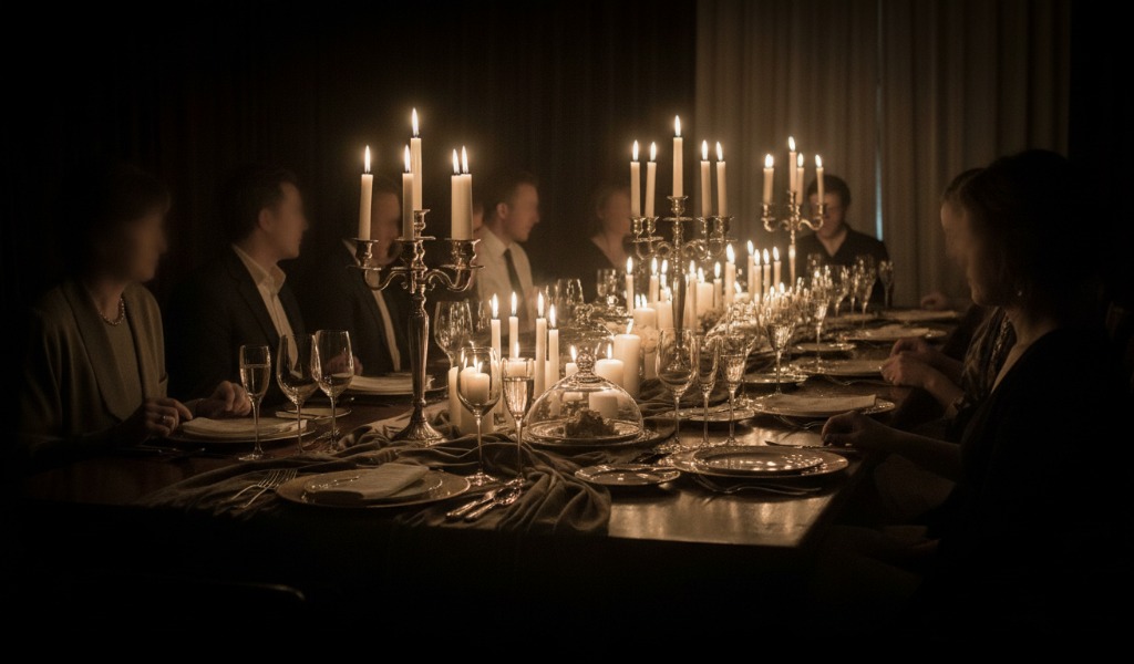 A tavola senza vedere: a Crema la “cena al buio” per riscoprire i sensi