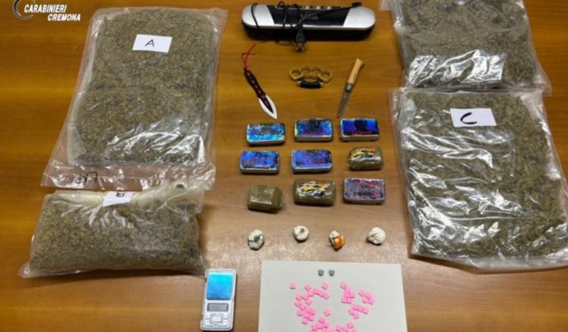 Maxi sequestro di stupefacenti a Offanengo: arrestato pusher 21enne trovato con tre chili di droga