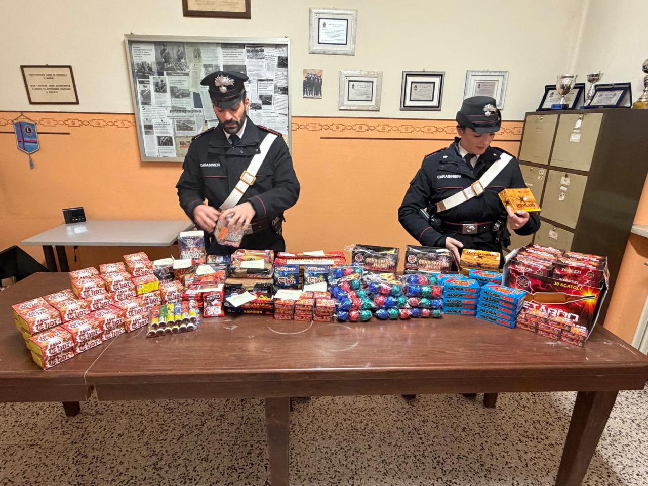 Soresina, sequestrati 219 fuochi d’artificio: commerciante denunciato