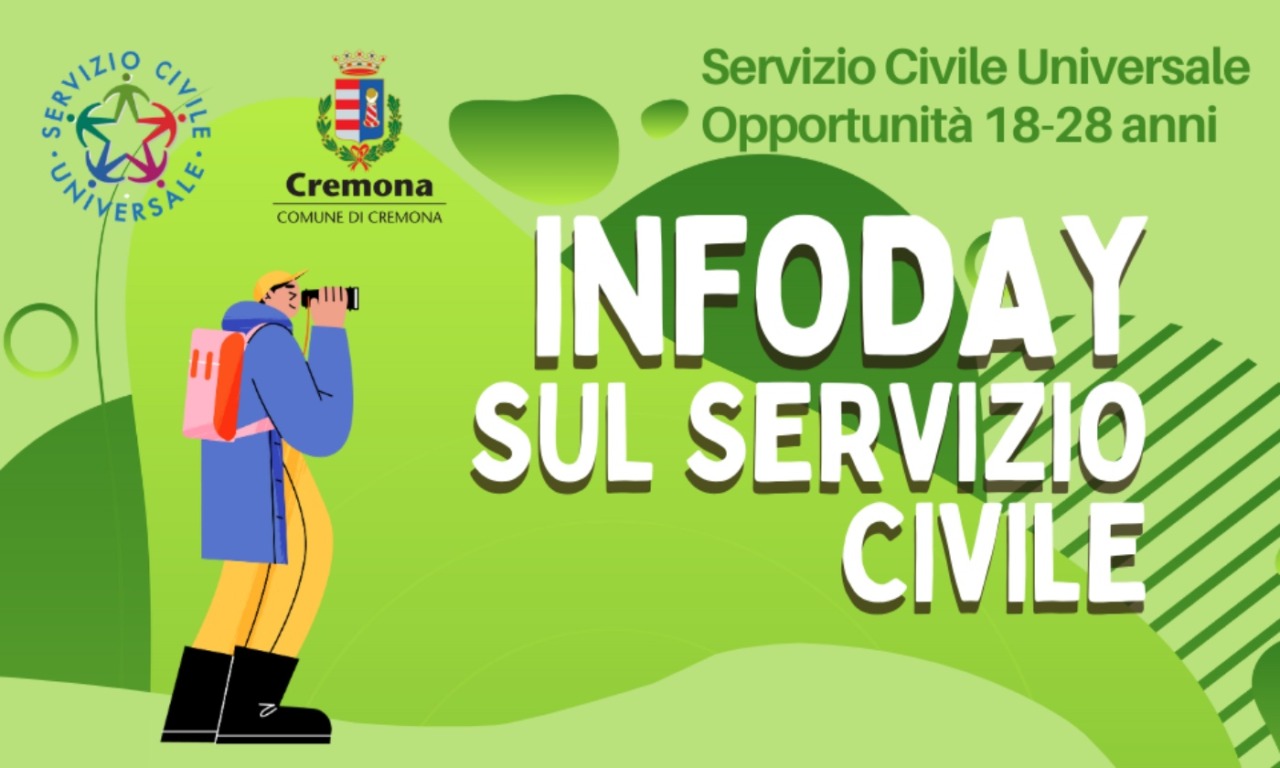 Il Comune di Cremona presenta il Servizio Civile Universale 2026 con tre incontri informativi