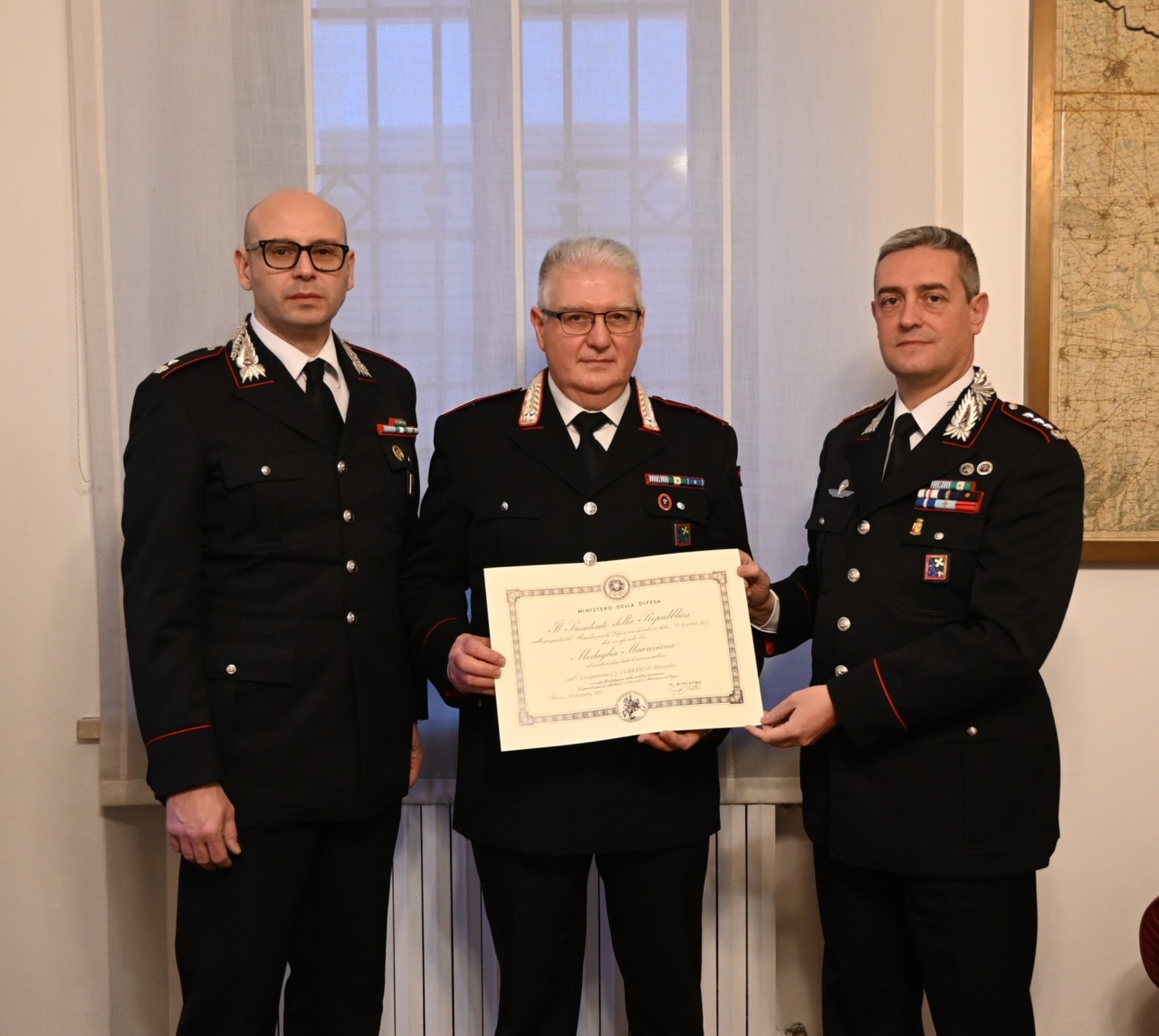 Carabinieri di Cremona: Medaglia Mauriziana ai comandanti Nasca e Currarino