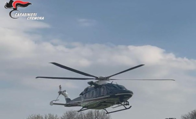 Controlli straordinari dei Carabinieri sul territorio cremasco con il supporto dell’elicottero