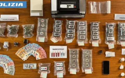 Sequestro record a Cremona: 5 kg di droga. Arrestato 34enne e denunciato 29enne