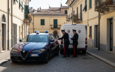 Ritrovato a Castelleone un furgone rubato: indagini in corso