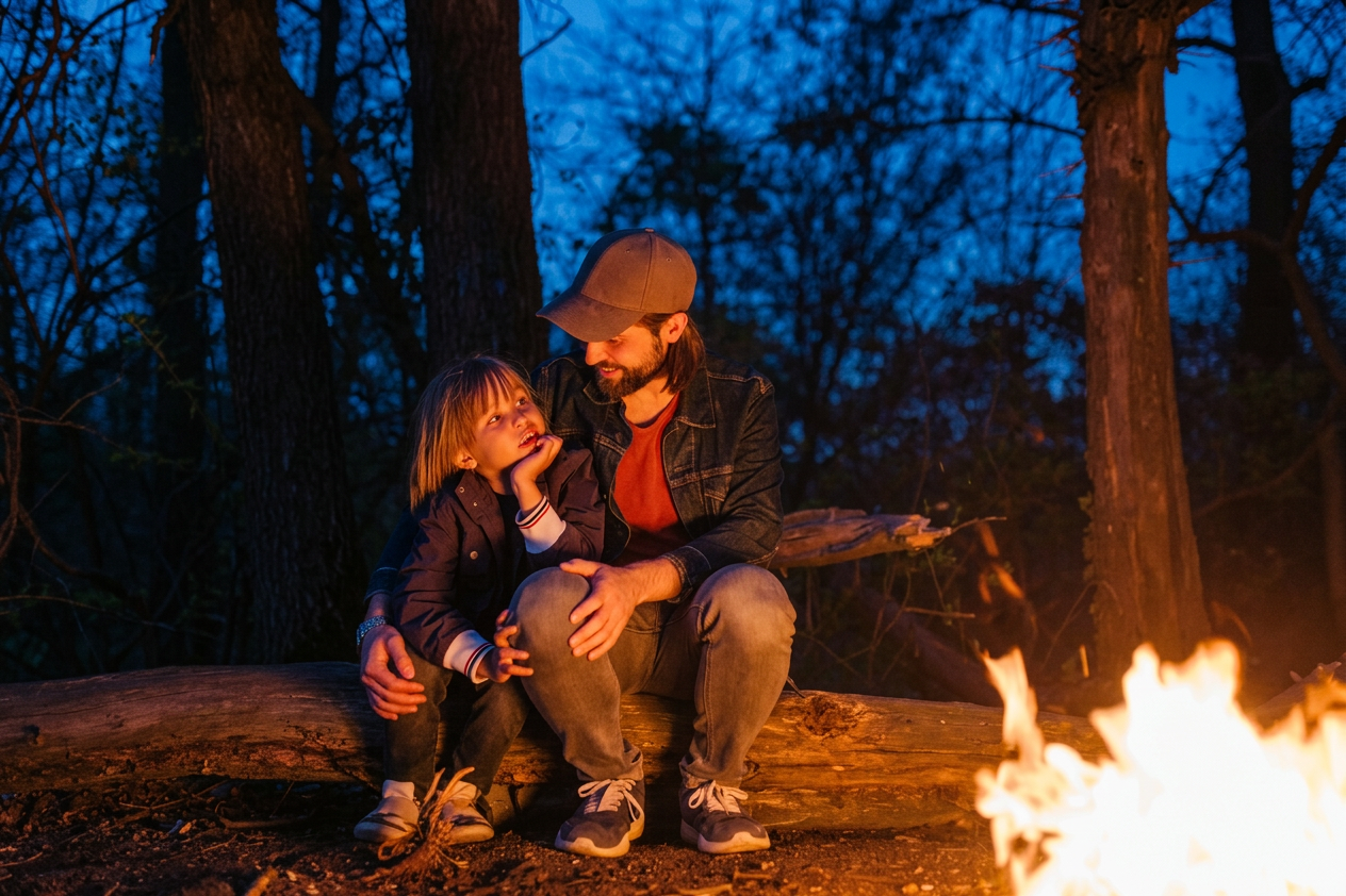 Disconnettersi per riconnettersi: al Parco delle Colonie Padane una serata tra padri e figli