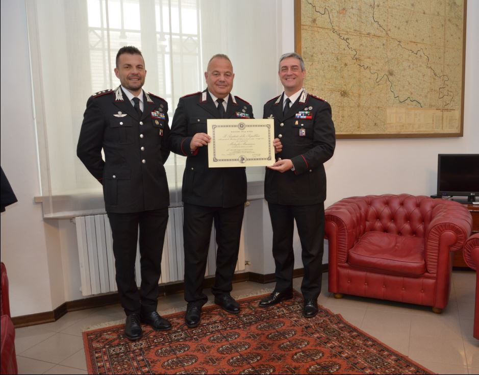 Medaglia Mauriziana ad Andrea Guarino: Cremona premia il vertice della Stazione di Soresina