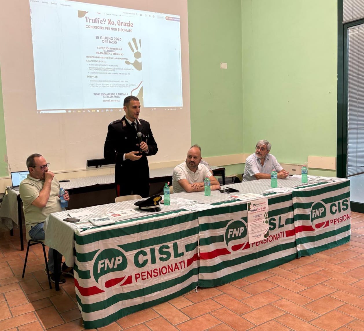 Istituzioni e Forze dell’Ordine unite per contrastare le truffe ai danni della popolazione anziana