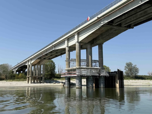 Ponte “Verdi” sul Po, il punto sui lavori da 20 milioni: conclusa la parte inferiore della pila 60, scatta la fase 2 in alveo