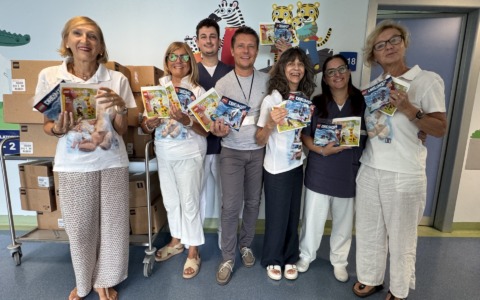 Mattoncini Lego in dono al Centro Vaccinale di Crema per i bambini